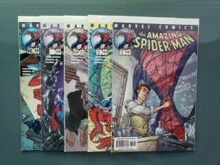 The Spider - Man 472 - 476 (july 2001,  Marvel) J.  Scott Campbell