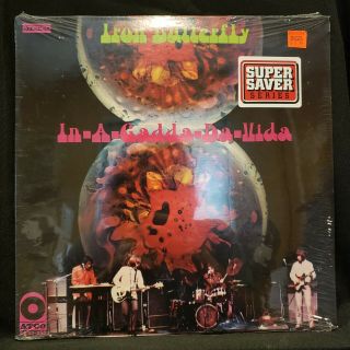 Iron Butterfly In - A - Gadda - Da - Vida Hard Rock Psychedelic Rock Vinyl Lp