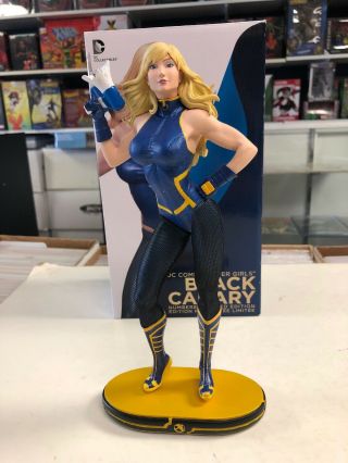 Dc Collectibles Dc Comics Cover Girls Black Canary /5200 Le Box Numbered