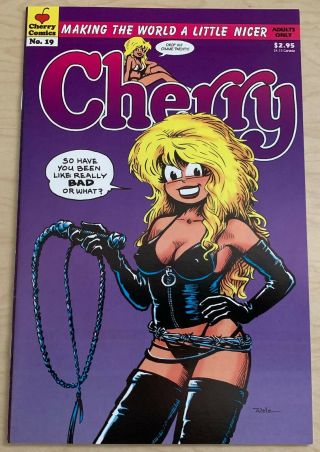Cherry Poptart 19 Comic Book (1996) Cherry Comics Larry Welz 1st Printing Rare
