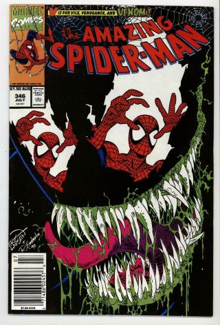 Spider - Man 346 Venom Rare Australian Price Variant