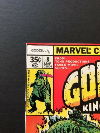 Godzilla King Of The Monsters 8 - - Marvel Comics - CHECK OUT MY STORE 3