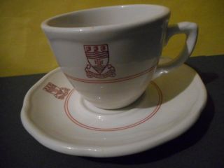 Memorial University Of Newfoundland Vintage Duraline Grindley China Cup & Saucer