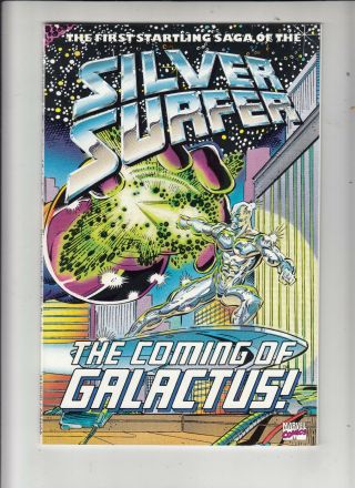 Silver Surfer The Coming Of Galactus (marvel 1992) Ff 48 49 50 Reprint Nm -