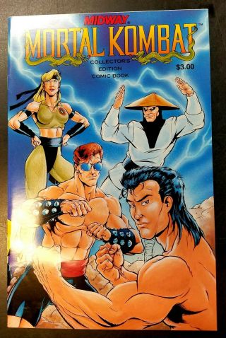 Mortal Kombat 1 Official Limited Edition Extremely Rare Comic Midway