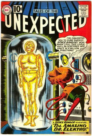 Tales Of The Unexpected 66 Space Ranger Dc Silver Age Sci - Fi Bob Brown 1961 Bin