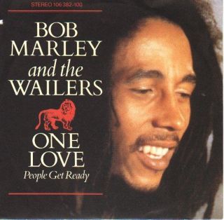 Bob Marley One Love & So Much Trouble In The World Picture Sleeve 7 " 45 Rpm