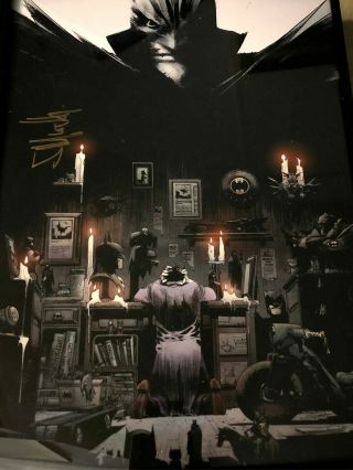 Batman White Knight Poster,  11x17 Signed By Sean Gordon Murphy