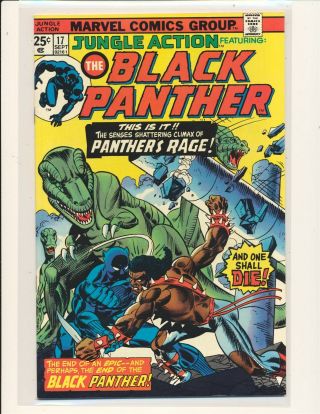 Jungle Action 17 - Black Panther Fine/vf Cond.