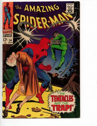 Spider - Man 54 (1967 Marvel Comics) - Doctor Octopus