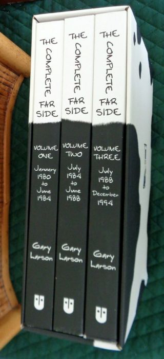 The Complete Far Side / Gary Larson 1980 - 1994 / Three Volumes In Slipcase