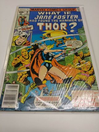 (aug.  1978,  Marvel) 10 Jane Foster,  Hammer Of Thor
