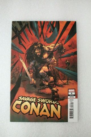 Savage Sword Of Conan 6 1:50 Fiumara Retailer Incentive Variant Edition Comic