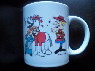 Dudley Do Right,  Nell & Horse Mug Cup 1986