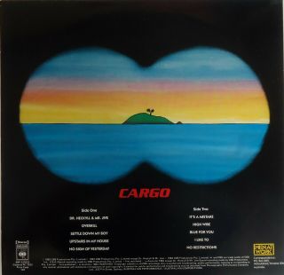 Men At Work ‎– Cargo LP 1983 CBS Australia ‎– SBP 237833 3