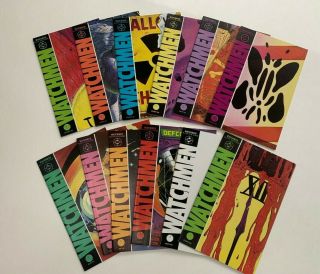 Watchmen 1 - 12 (1986/7) : Near - Full Set - Dc Comics - Hbo Series Soon