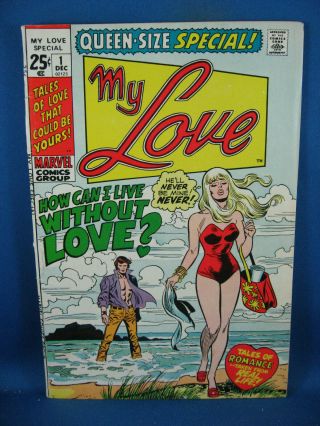 My Love Queen Size Special 1 F Vf 1971 Marvel