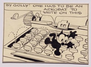 Felix The Cat Sunday Panel (1935) By Otto Messmer