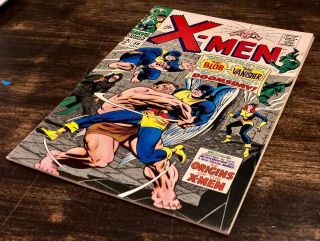 X - Men Vol.  1 38 (1967) Vf (8.  0) " The Sinister Shadow Of.  Doomsday "