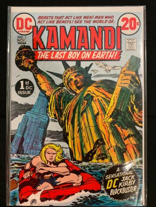 Kamandi - The Last Boy On Earth - Issue 1 Oct - Nov 1972 - Dc