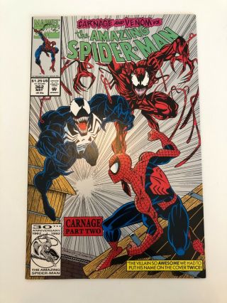 The Spider - Man 362,  363 (May/Jun 1992,  Marvel) fine 2