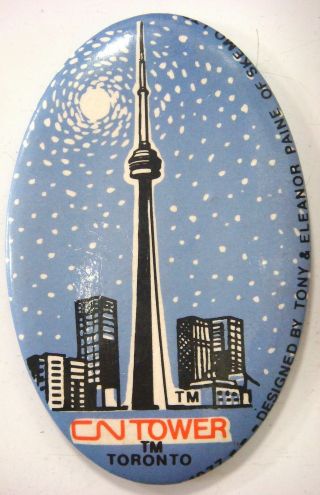 Mirror - Cn Tower,  Toronto 1977 (canada)