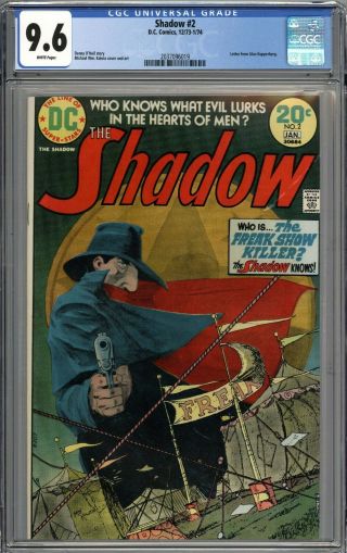 Shadow 2 Cgc 9.  6 Nm,  Letter From Alan Kupperberg White Pages