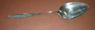 Large 8.  75 " Sterling Silver Reed & Barton Soup Serving Spoon - 2 " X 3 " Scoop