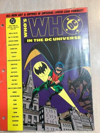 Who’s Who In The Dc Universe 10 - Shrink - Wrapped Vintage Classic