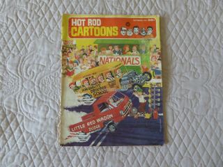 Hot Rod Cartoons September 1965 Little Red Wagon Don Garlits School 32 Roadster