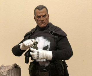 Sideshow Punisher 1:6 Scale Figure Like Hot Toys Marvel Comics