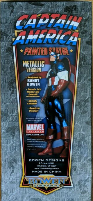 Bowen Designs Captain America Metallic Version 2