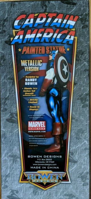 Bowen Designs Captain America Metallic Version 3