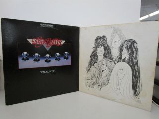 Aerosmith Rocks Quadraphonic Draw The Line Steven Tyler Rock Pop Vinyl Record Lp