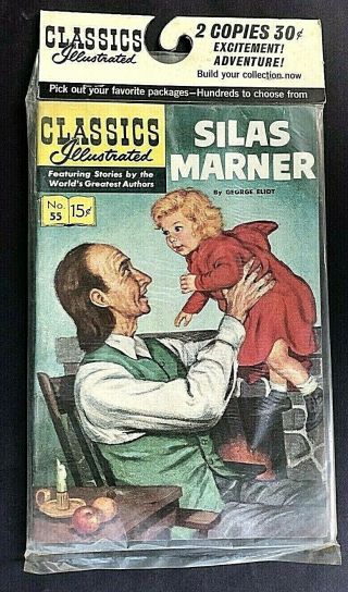 Vintage Classics Illustrated 2 Pack Nos 55 &139 Silas Marner & Reign Of Terror