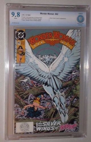 Wonder Woman 42 (cbcs 9.  8 / White) 1990 Dc Comics 1987 Series Cgc