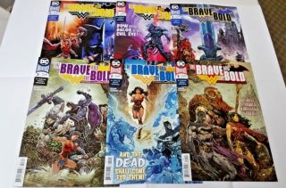 Brave And The Bold Batman Wonder Woman 1 - 6 Dc Comic Run Set 1 2 3 4 5 6 Total