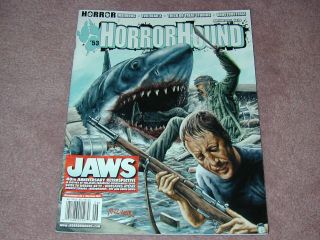 Horrorhound 53 May/jun 2015,  Jaws,  Evil Dead 2,  Ghostbusters,  Horror Hound
