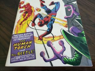 SPIDER - MAN 21 AWESOME THE HUMAN TORCH & THE BEETLE 3