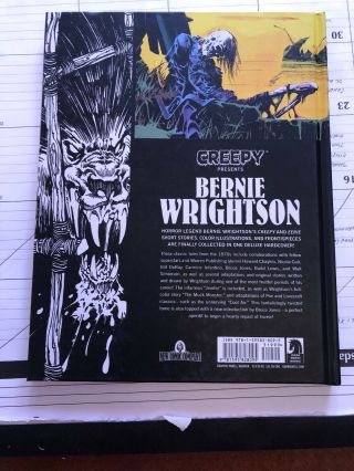 Creepy Presents Bernie Wrightson OOP OVERSIZED DELUXE EDITION EC COMICS 2