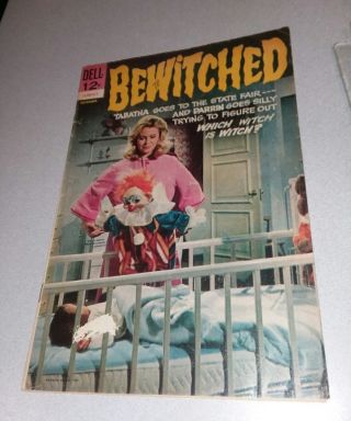 Bewitched Comics 7 Silver Age 1966 Dell Photo Cover Tv Show Elizabeth Montgomery