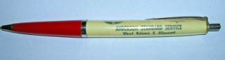 Vintage Standard Oil Pen Advertising Anderson Standard Burlington Indiana
