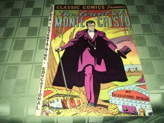 The Count Of Monte Cristo Gilberton Classic Comic Book 3 Hrn 21