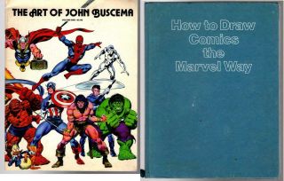 Art Of John Buscema,  How To Draw Comics The Marvel Way 1st Printing