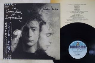 Julian Lennon Secret Value Of Daydreaming Charisma 28vb - 1082 Japan Obi Promo Lp
