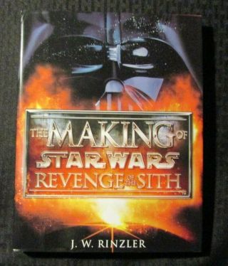 2005 Making Of Star Wars Revenge Of The Sith Hc/dj Nm/fvf 1st Del Rey Printing