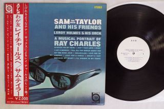 Sam Taylor A Musical Portrait Of Ray Charles Mgm Ys 5086 Japan Obi Promo Lp