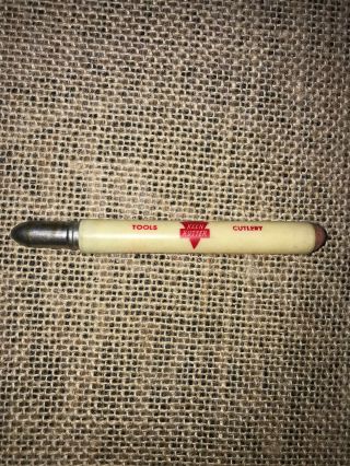 Vintage Bullet Pencil Keen Kutter Tools Hunter Lumber & Coal St.  Joseph,  Ill