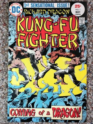 Richard Dragon,  Kung Fu Fighter 1 Dc Comics Book 25 Cent May