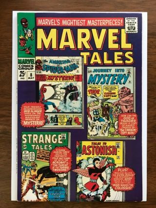 Marvel Tales 8 Nm - 9.  2 Practiclly Perfect Spine Full Color Gloss And Shine